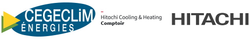 distributeur exclusif de matériel de type pompe à chaleur, climatisation et production d’eau chaude de la marque HITACHI Bassin d'Arcachon CEGECLIM ENERGIES
